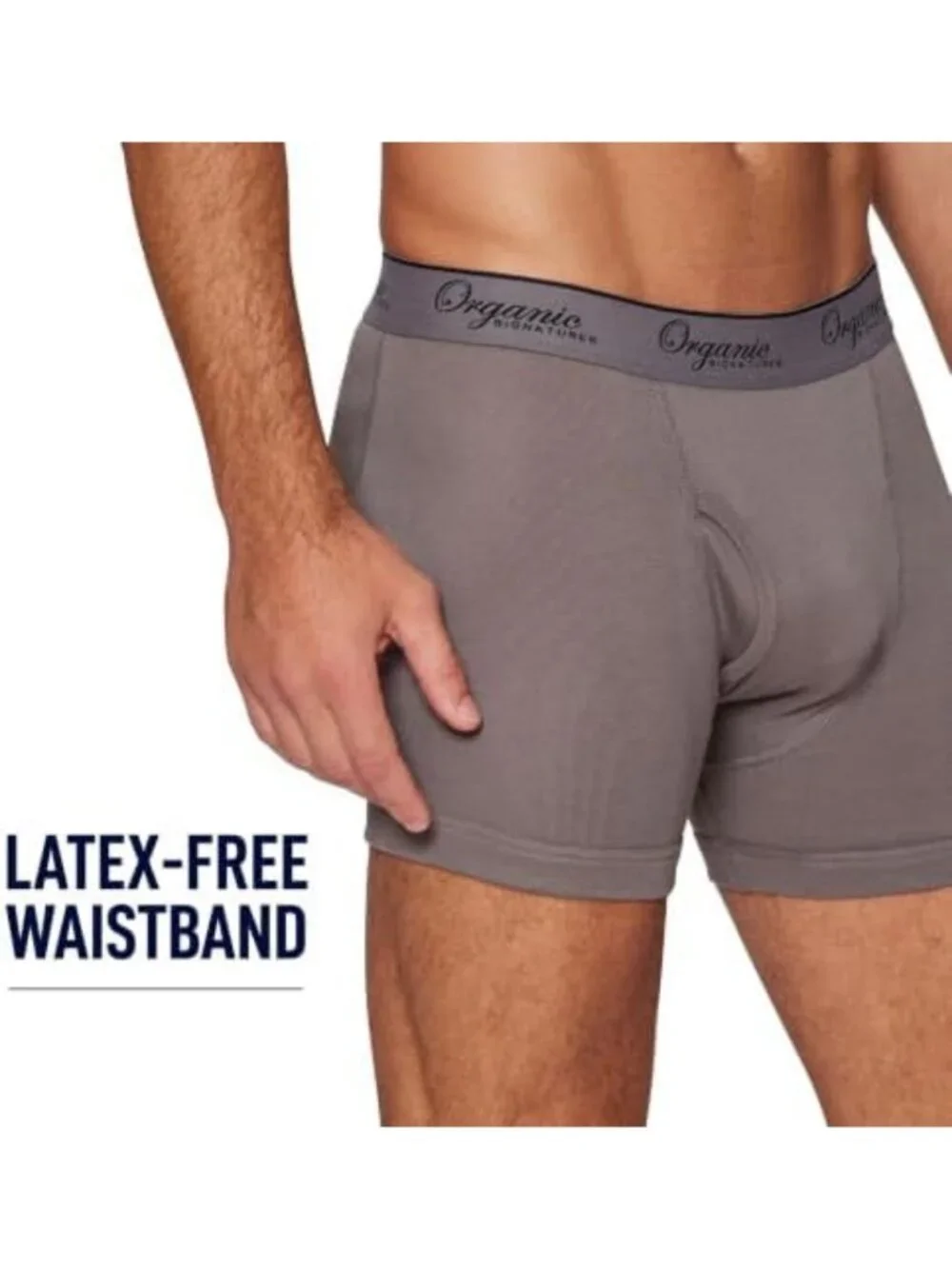 Eco-Friendly Organic Cotton Boxer Briefs | Soft, Comfortable & Breathable
